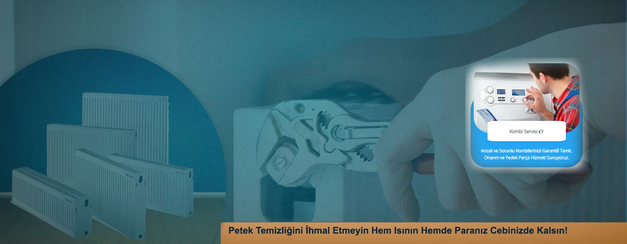 Petek, eşanjör ve sirkülasyon kontrolü teknik görseli